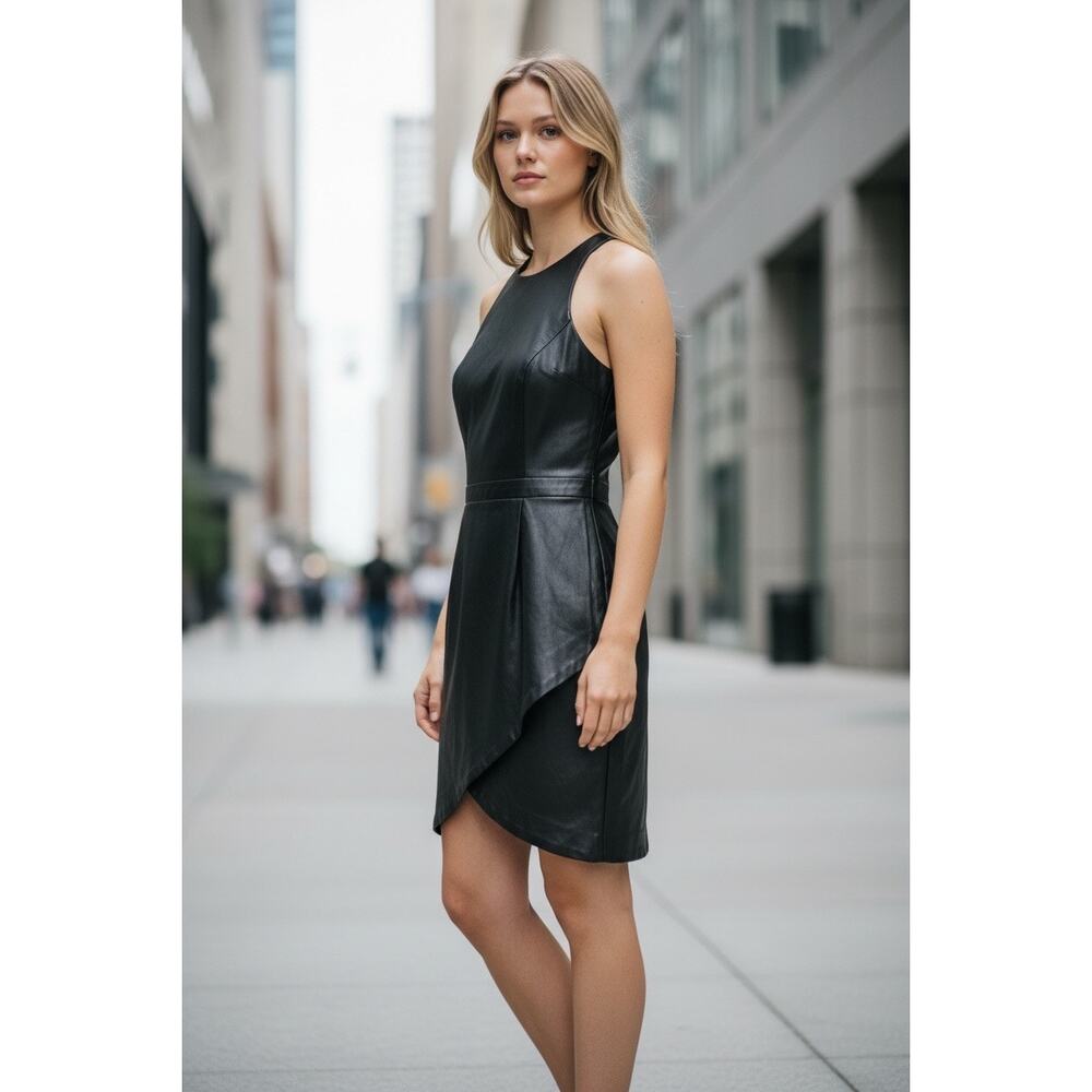Zimmermann Leather Dress size 1/M - Picture 1 of 12
